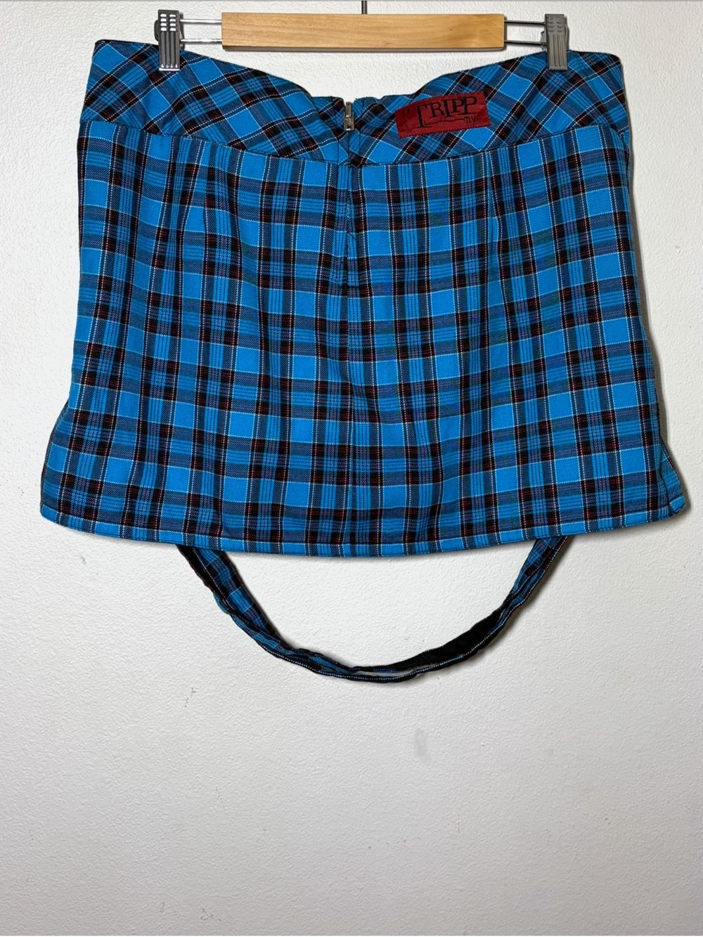 Tripp NYC Vintage Pleated Punk Suspender Skirt - Picture 5 of 9